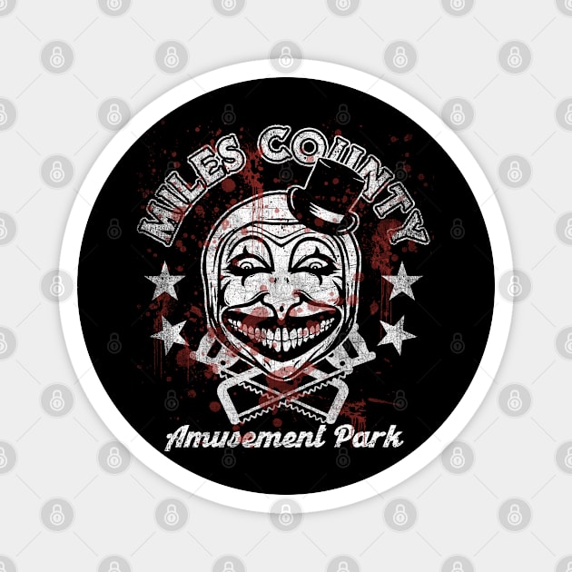 MILES COUNTY AMUSEMENT PARK Magnet by joeyjamesartworx